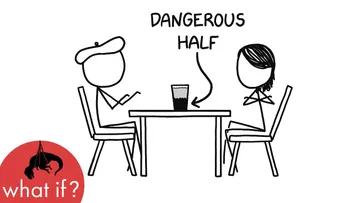 What if a glass of water were LITERALLY half empty? Preview