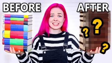 I destroyed my Harry Potter books to make this... Preview