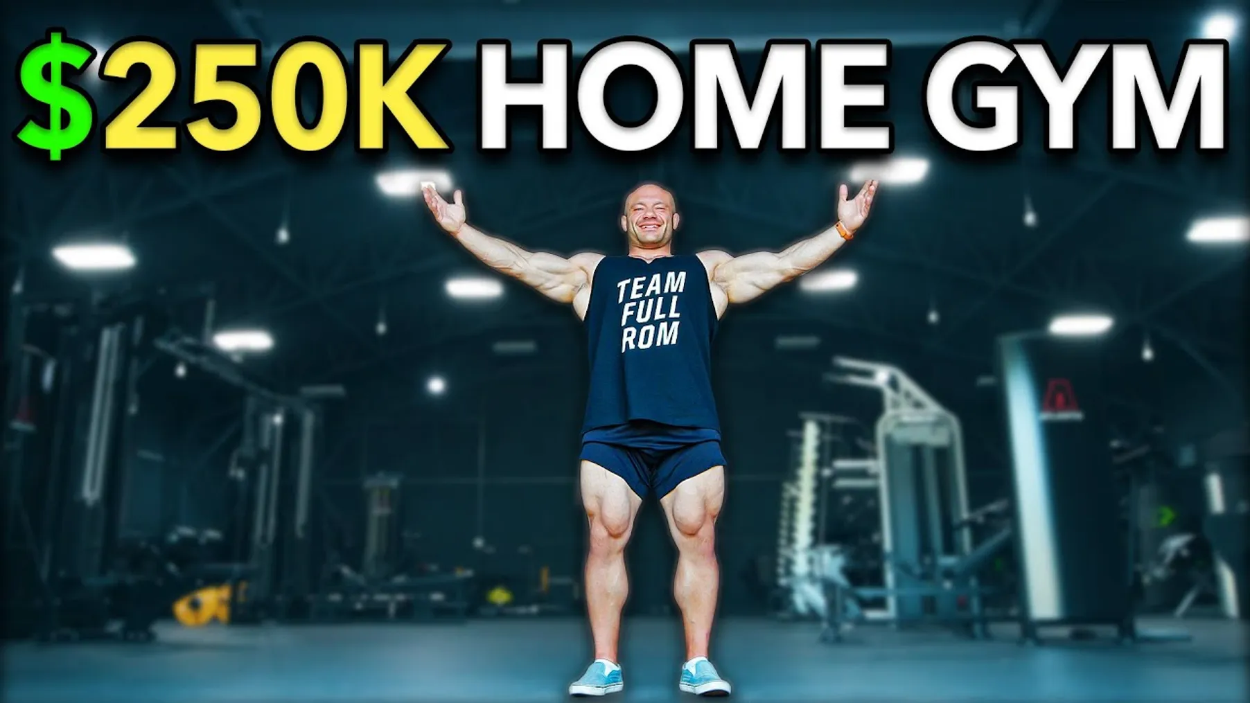 My Home Gym Tour - See My Insane Workout Setup! Preview