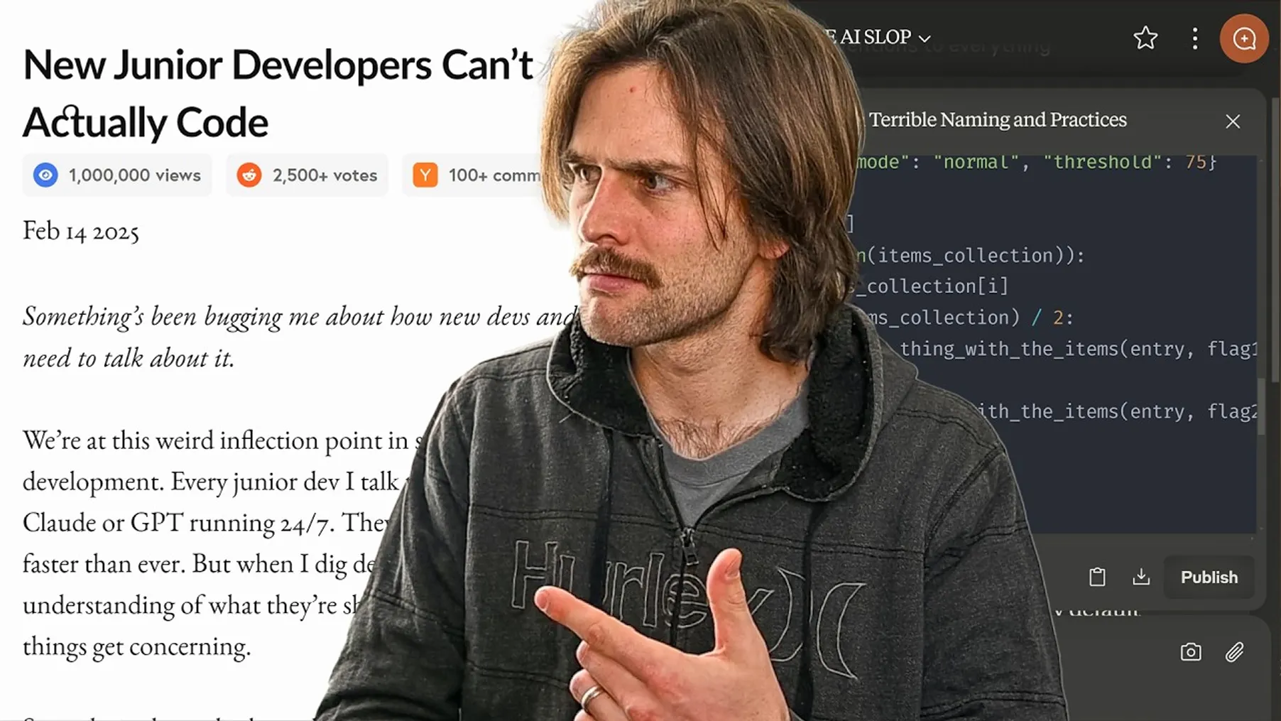 New Junior Developers Can't Actually Code Preview