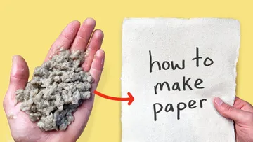 I Turned Trash into Paper (Start to Finish Process) Preview