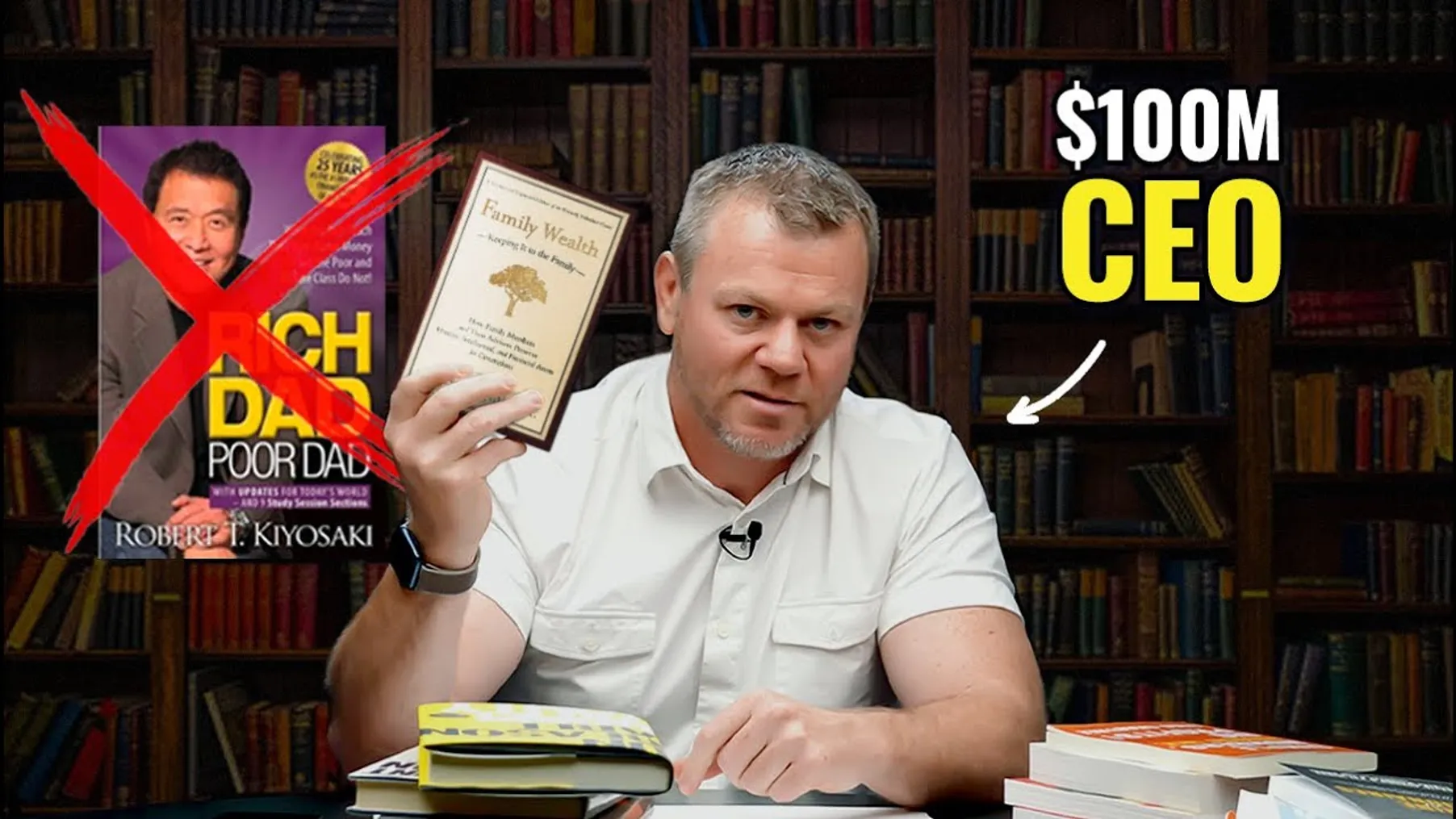 Founder CEO shares all the books that helped build a $100M enterprise | Daniel Ramsey Preview