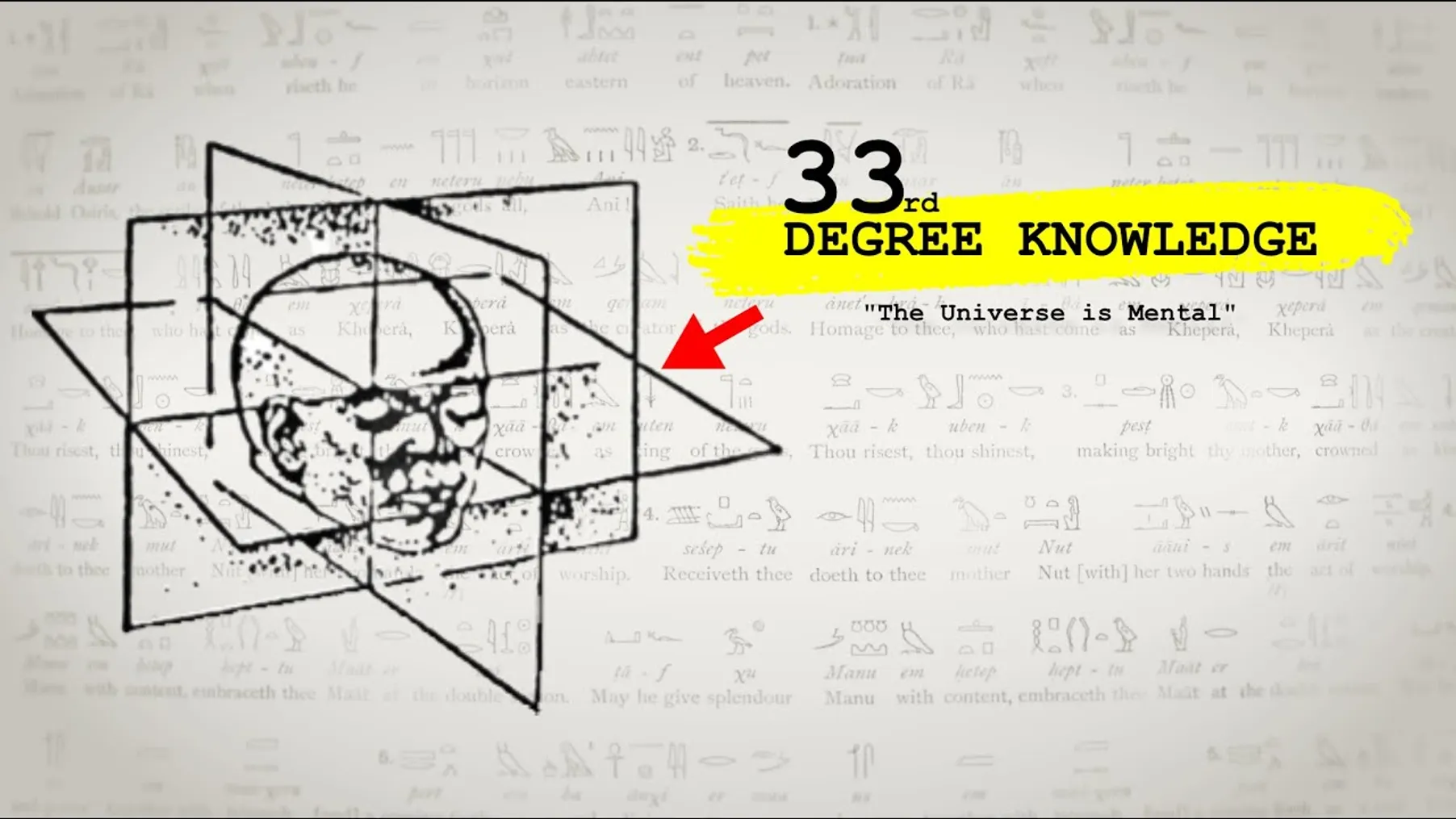 Incredible knowledge is found in a 1908 book | 33rd DEGREE KNOWLEDGE Preview