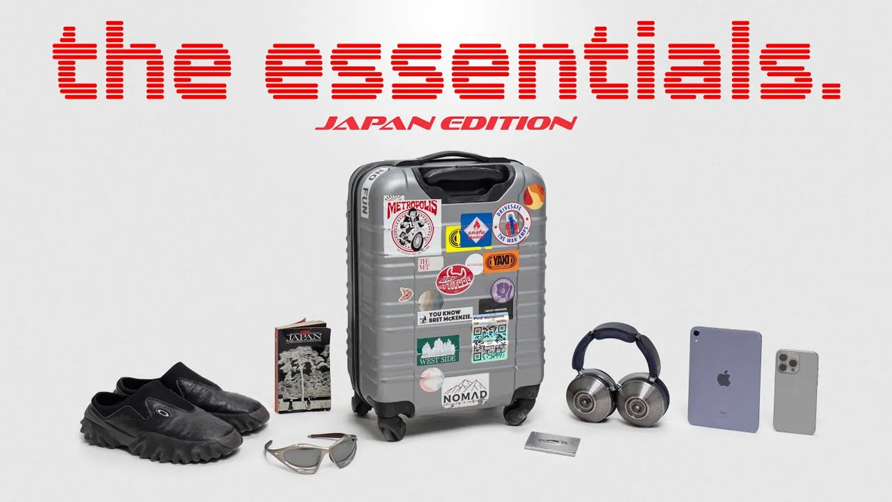 My Travel Bag + Tech Essentials // a week in Tokyo, Japan Preview