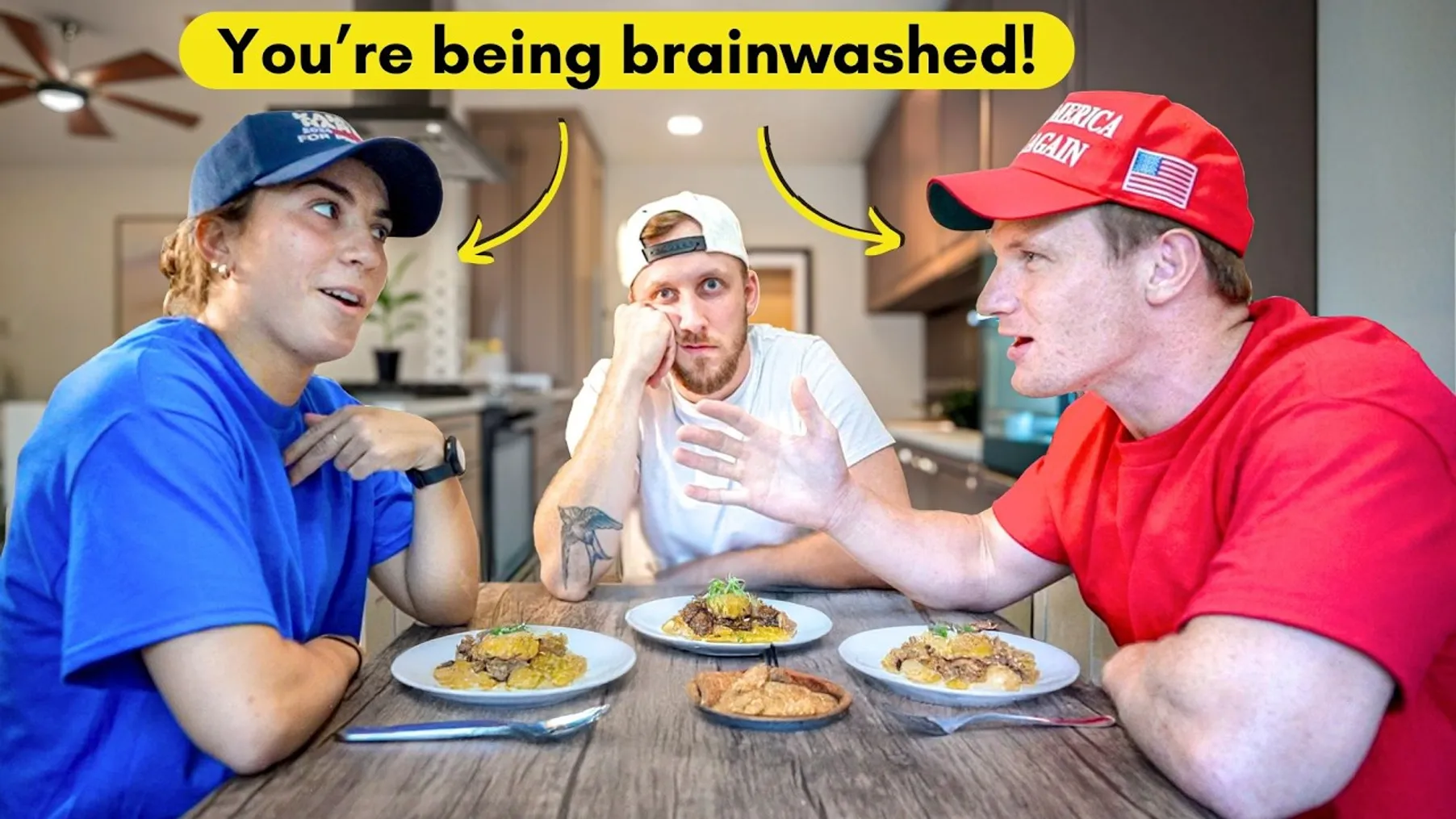 I Invited a Conservative and Liberal for Dinner Preview