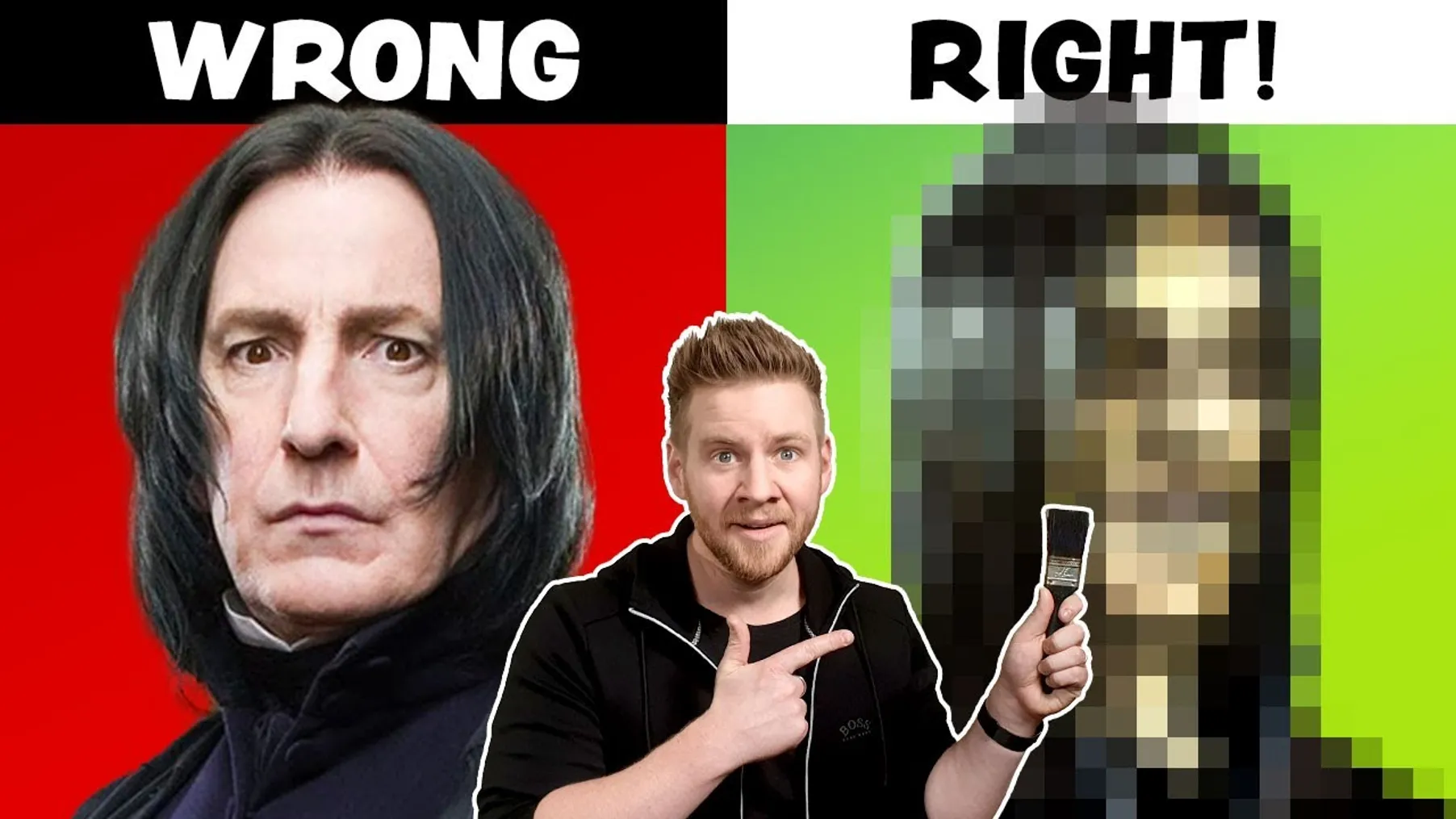 Painting characters EXACTLY as described in the book... Preview