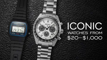 Iconic Watches From $20 to $1,000 - Over 10 Watches Mentioned Preview