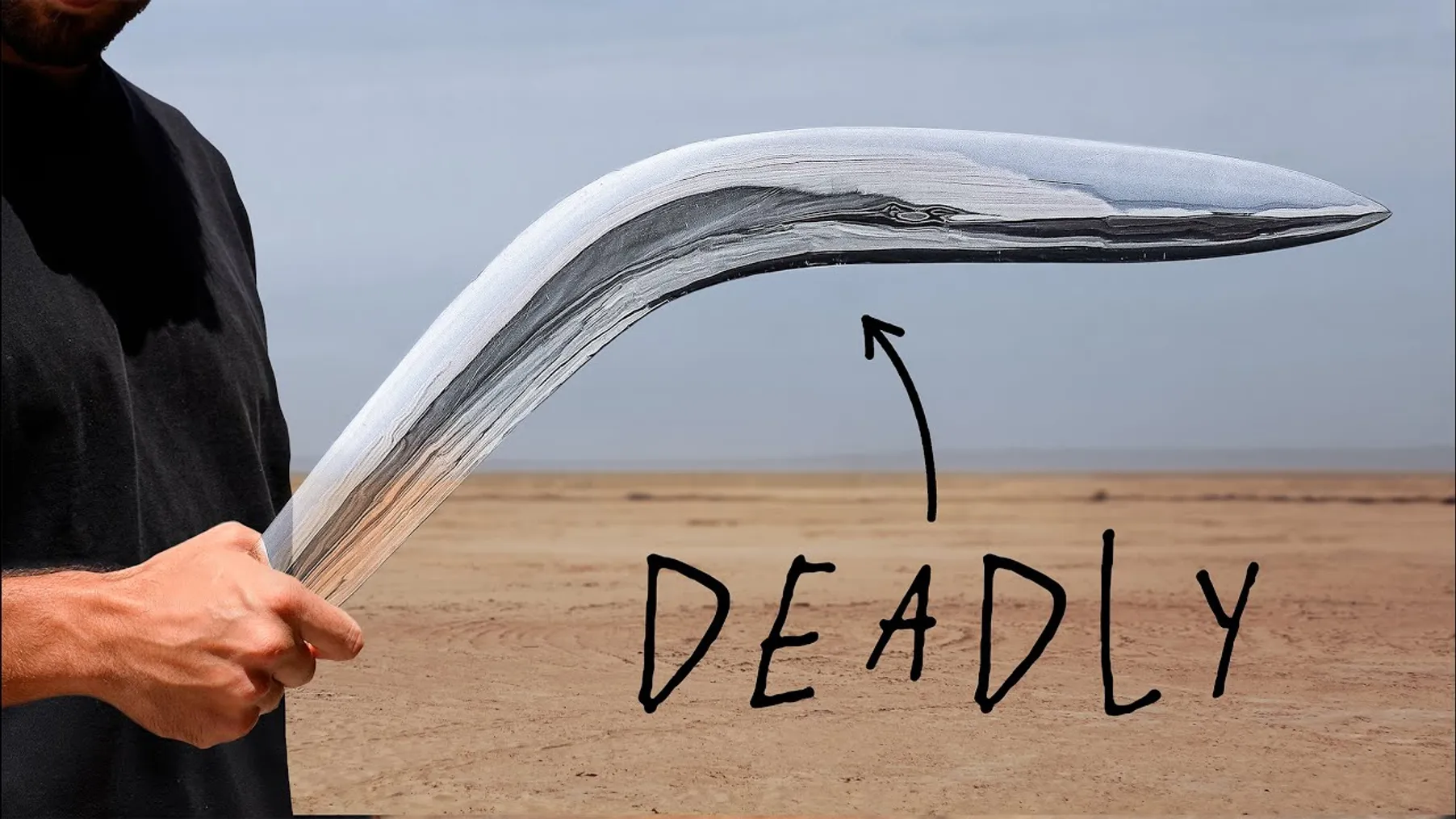 I Built a Transparent Boomerang (it's lethal) Preview