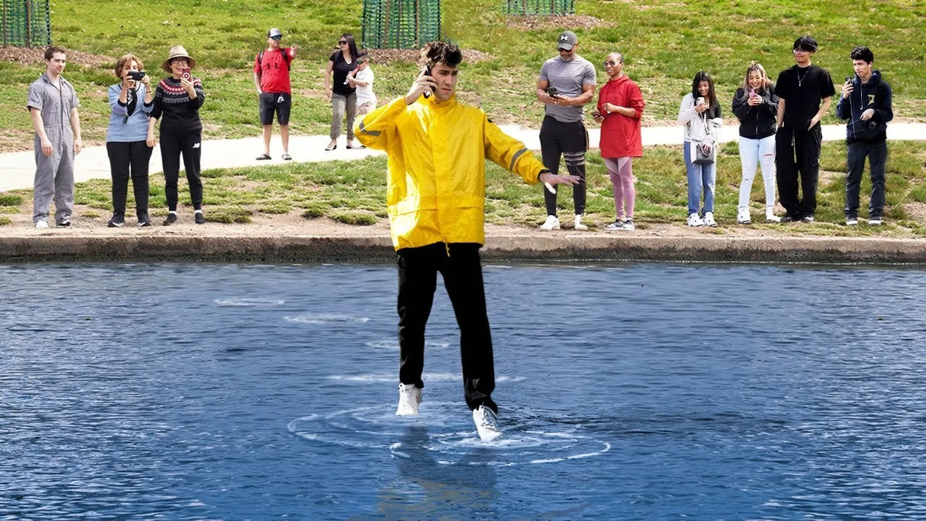 Walking On Water Prank Preview