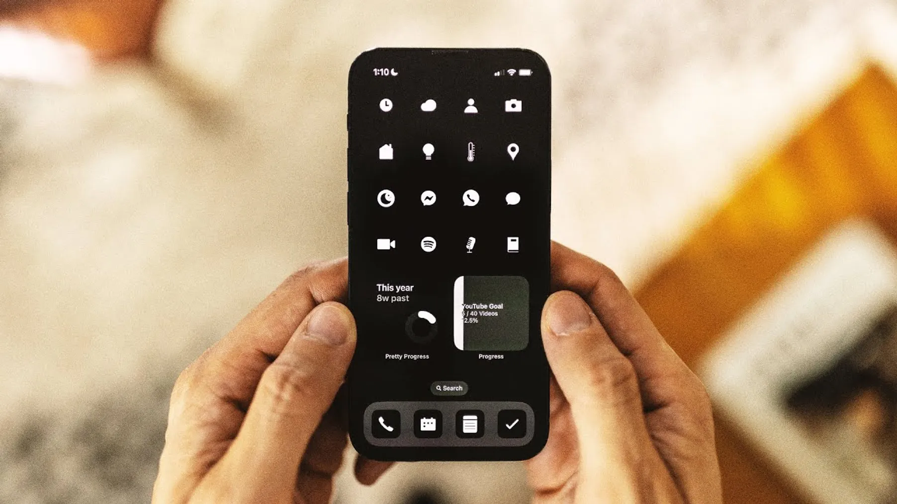 My ultra minimalist phone setup Preview