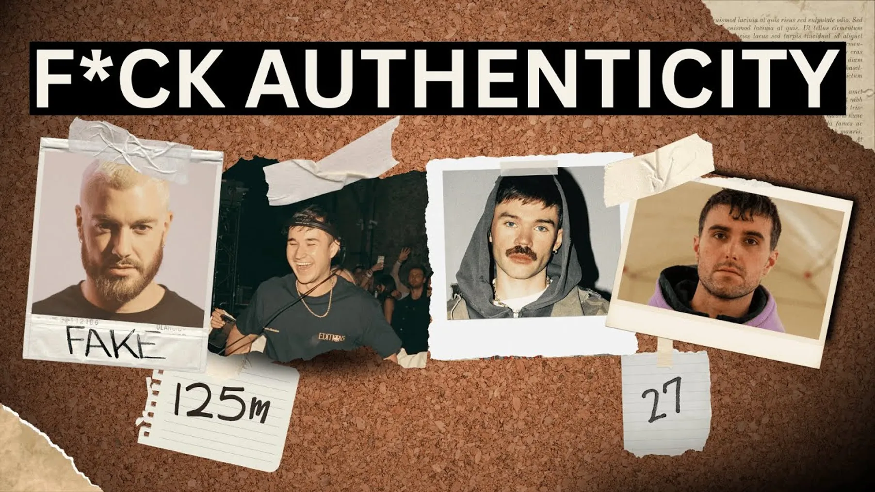 The Biggest Lie In House Music: AUTHENTICITY Preview