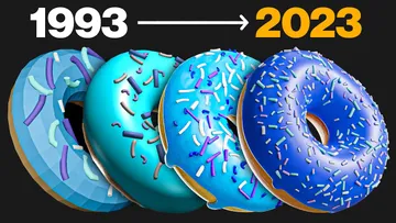 I Made a Donut in Every Version of Blender Preview