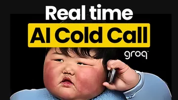 INSANELY Fast AI Cold Call Agent- built w/ Groq Preview