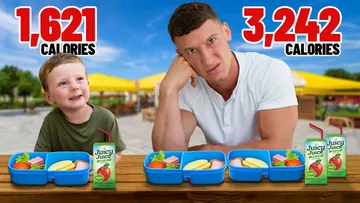 I ate DOUBLE my son's diet for a day Preview