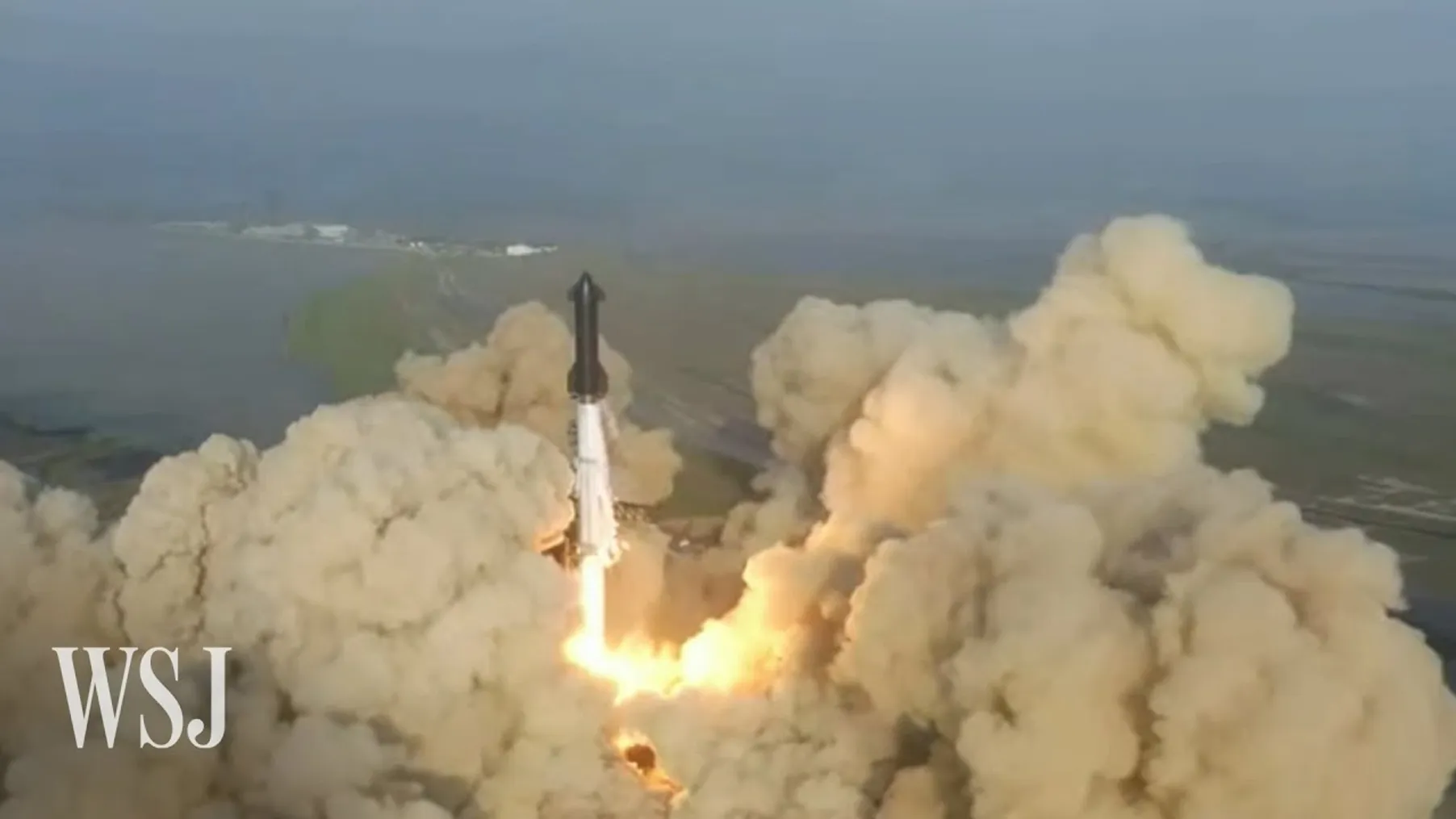 Starship Explosion Video: Watch Elon Musk's Rocket Explode After Launch | WSJ Preview