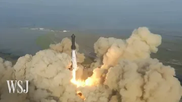 Starship Explosion Video: Watch Elon Musk's Rocket Explode After Launch | WSJ Preview