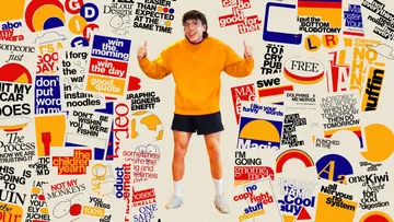 i designed 100 posters to make 1 big poster Preview