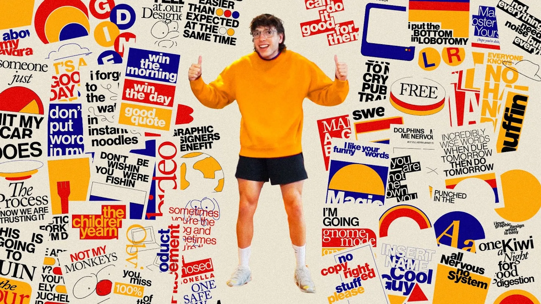 i designed 100 posters to make 1 big poster Preview