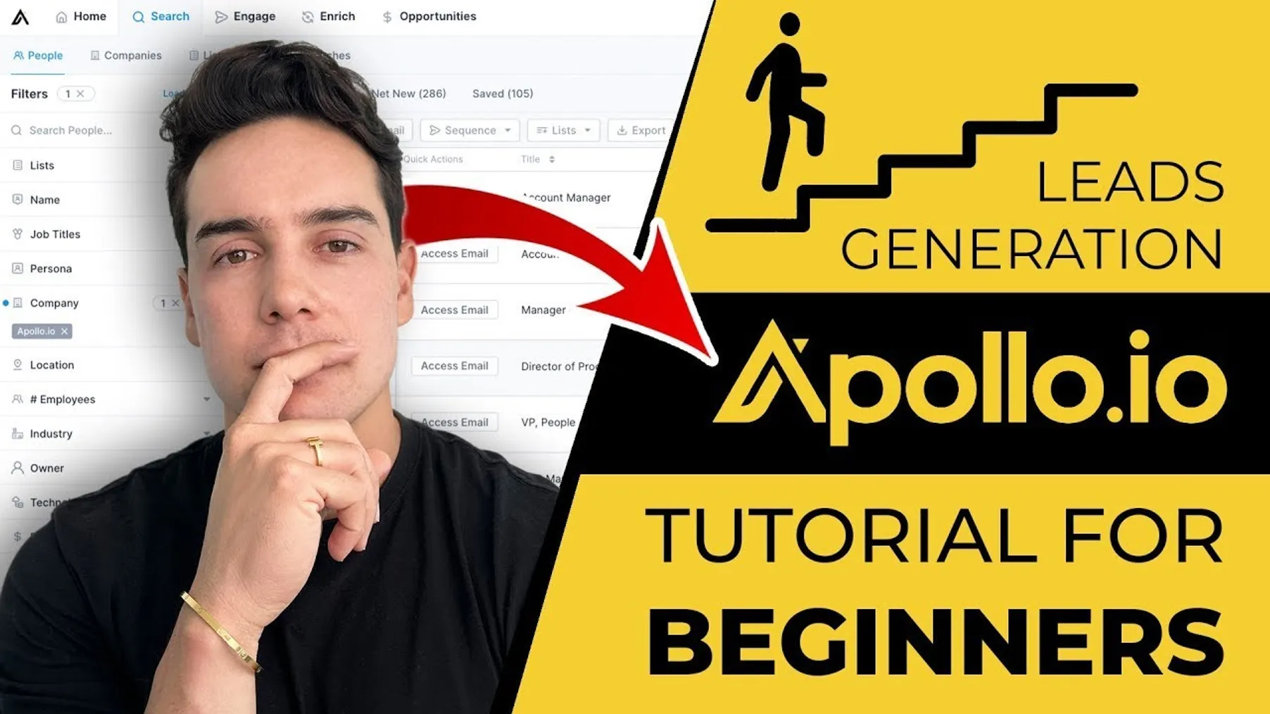 [Apollo.io 2025] B2B Lead Generation Tutorial For Beginners Preview