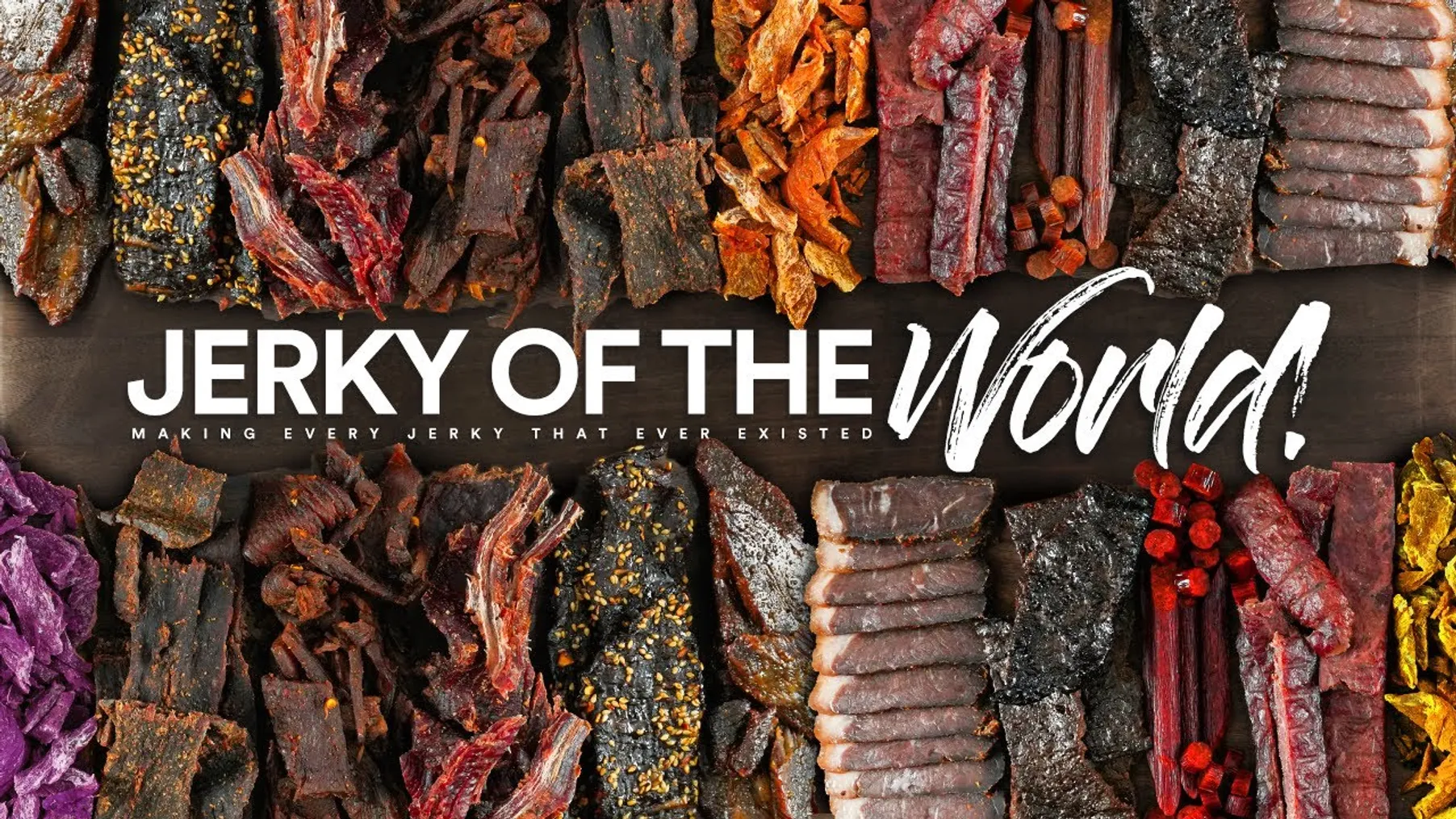 I made EVERY JERKY in the World! | Guga Foods Preview