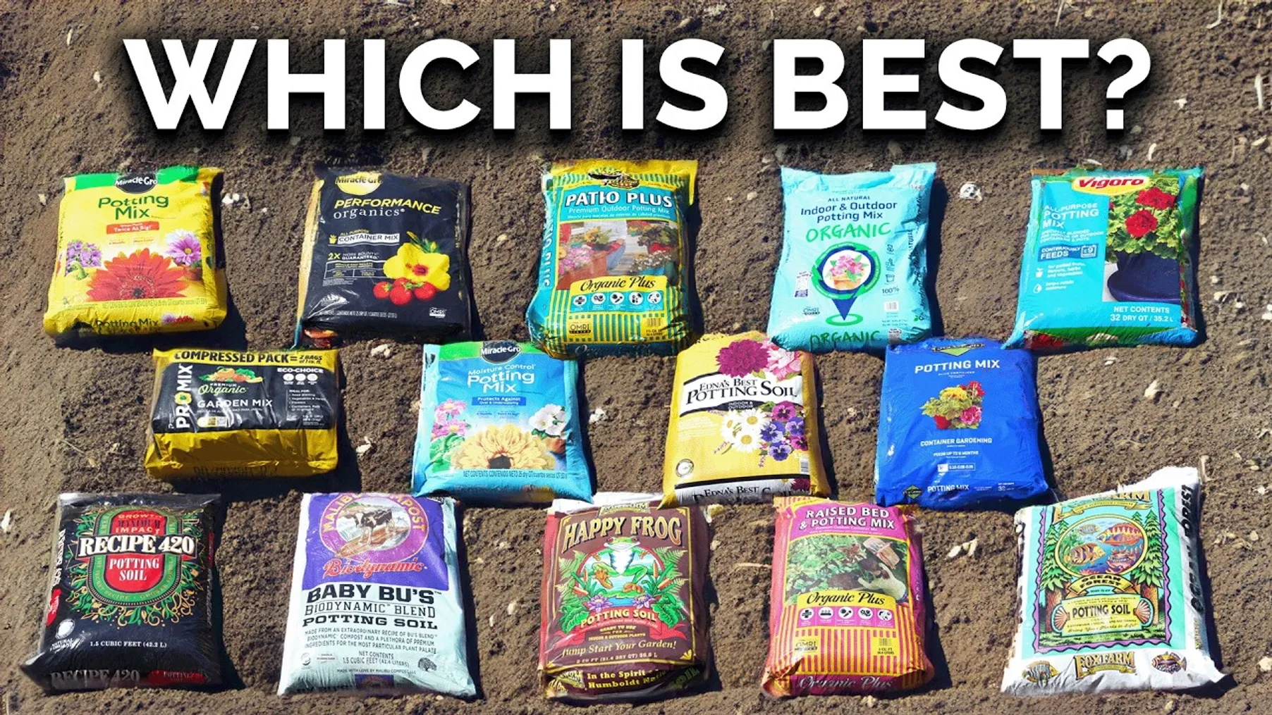 We Tested 14 Different Potting Soils...Here's What We Learned Preview