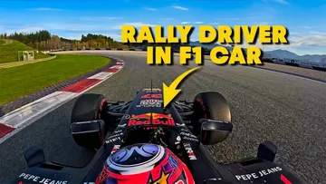 F1 Car vs Rally Driver | How fast can you go in ONLY 10 laps? Preview