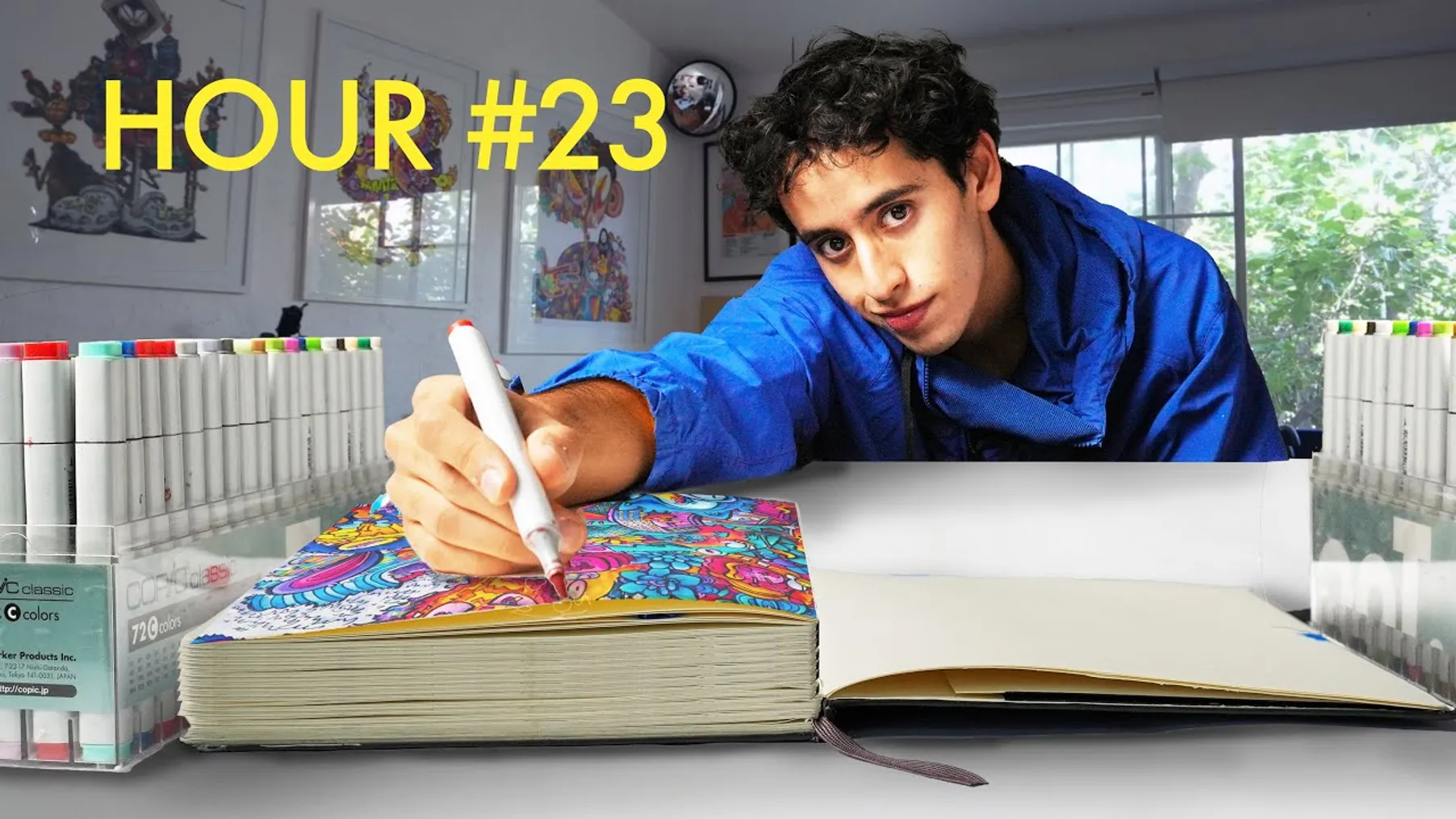 I Finished A Sketchbook in 24 Hours Preview