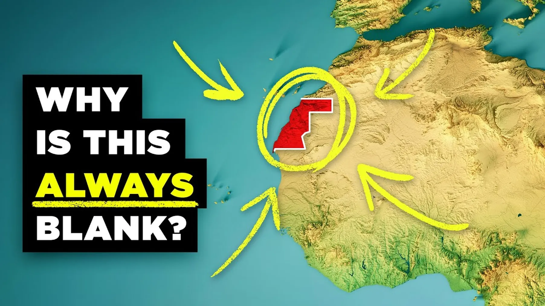 Why This Part of Africa is Erased on Every Map You See Preview
