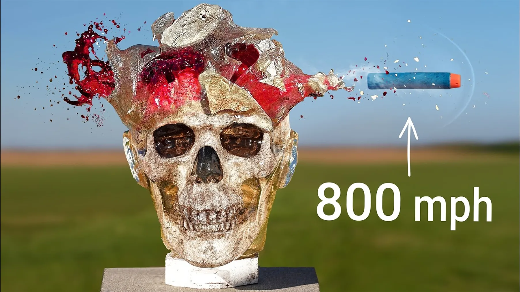 How Dangerous is a Supersonic Nerf Dart? Preview