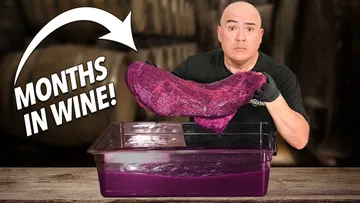 I soaked a Brisket in WINE for months and ate it! Preview