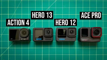 GoPro Hero 13 vs Hero 12 vs DJI Action 4 vs Insta360 Ace Pro Preview