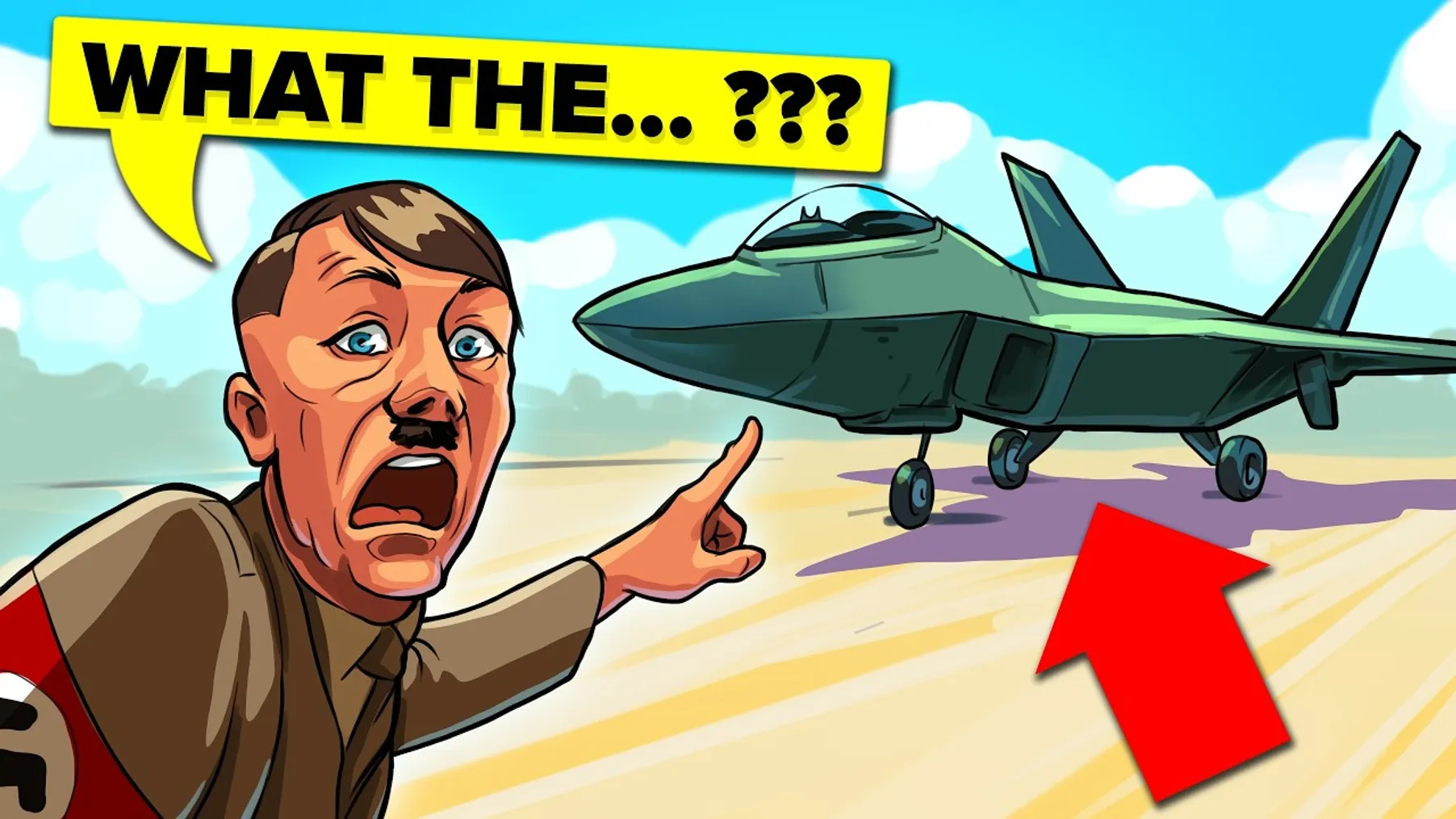 What If a Single F-22 Time Travelled to Germany During WWII Preview