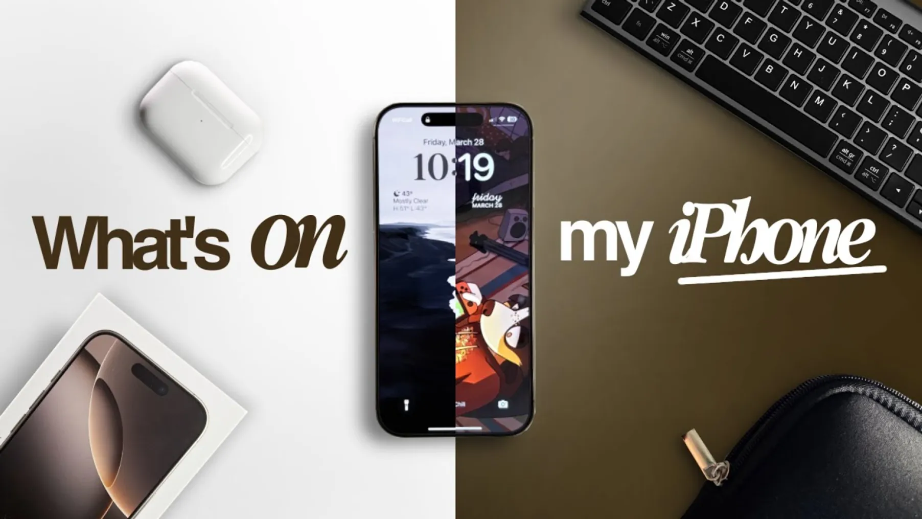 What's On My iPhone 16 Pro | Home Screen Aesthetic And Widget Setup Preview