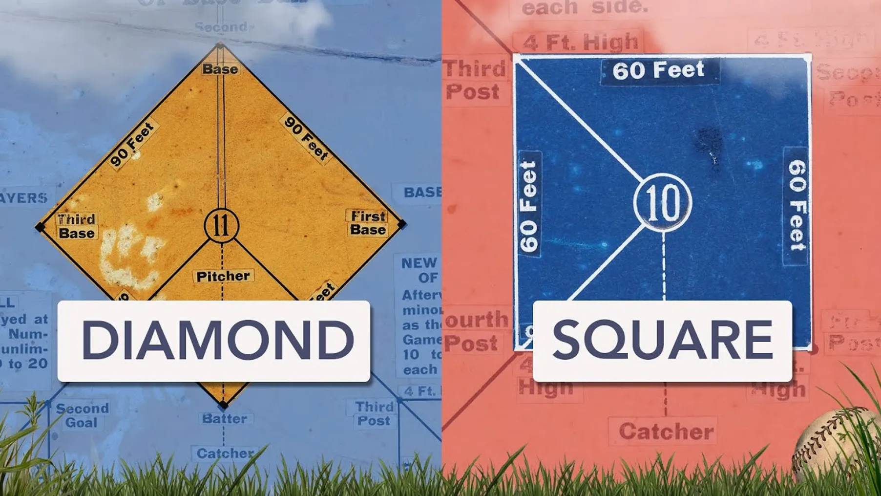 Why the baseball diamond is a diamond Preview